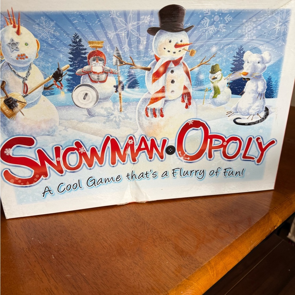 Snowmanopoly used game